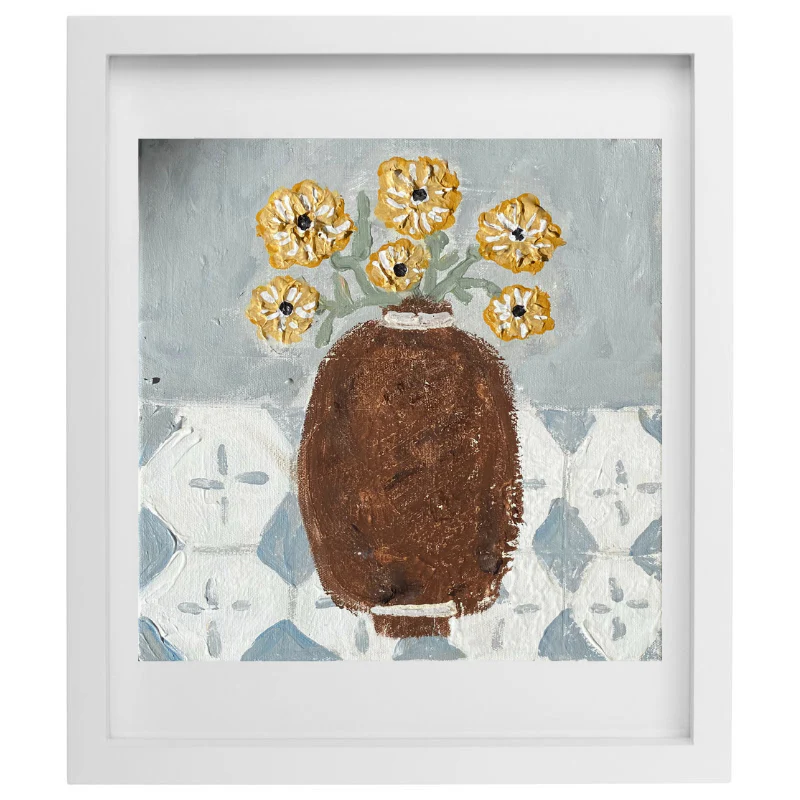 Anna-May Moir / Yellow Carnations - Image 3