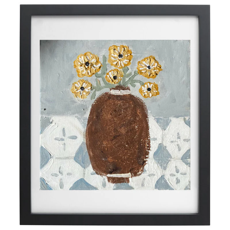 Anna-May Moir / Yellow Carnations - Image 4