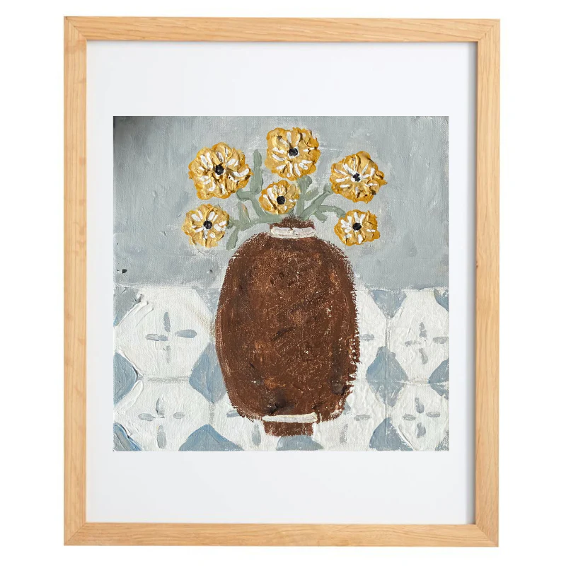 Anna-May Moir / Yellow Carnations - Image 5