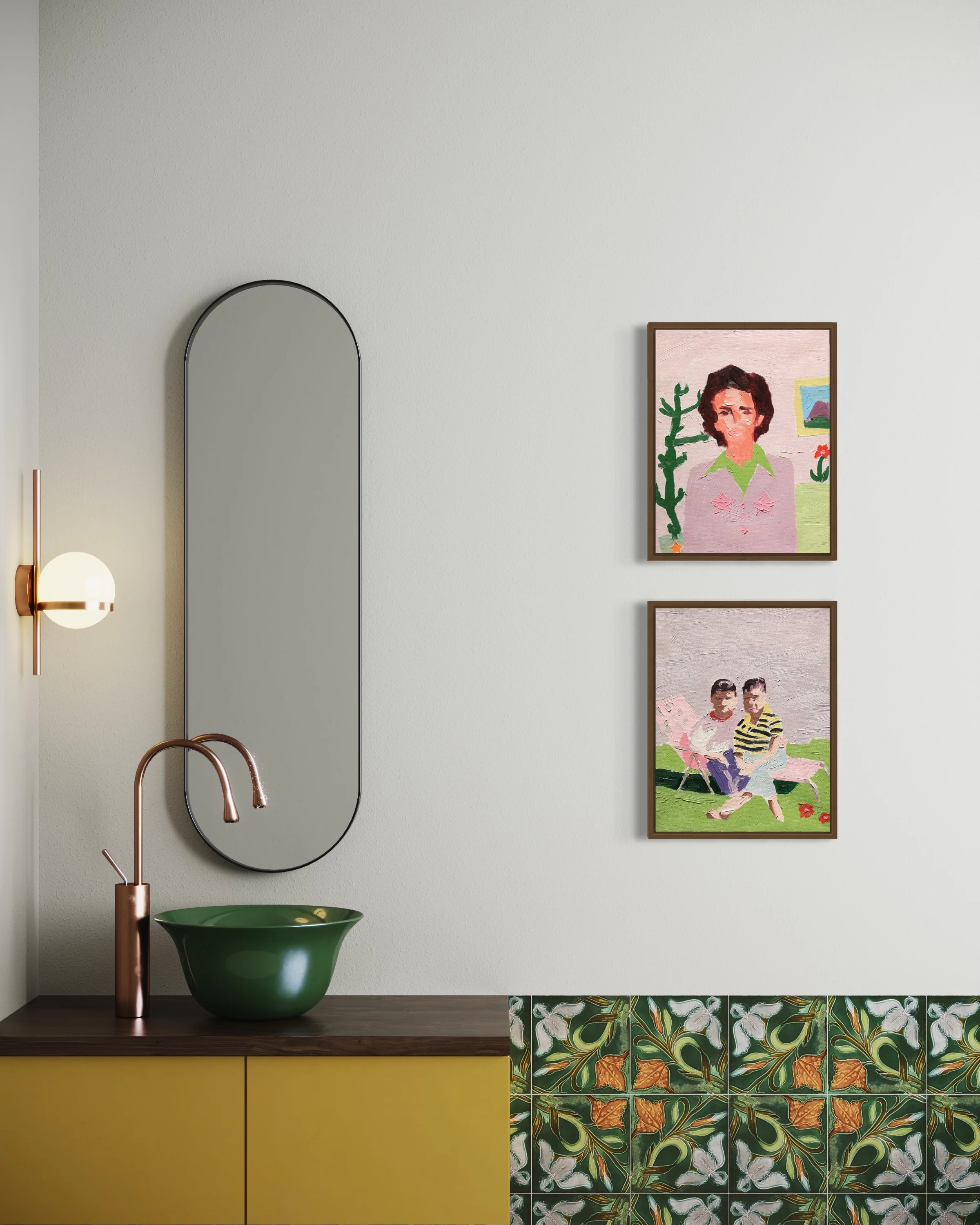 Hayley Axelrad / Portrait With a Cactus - Image 3